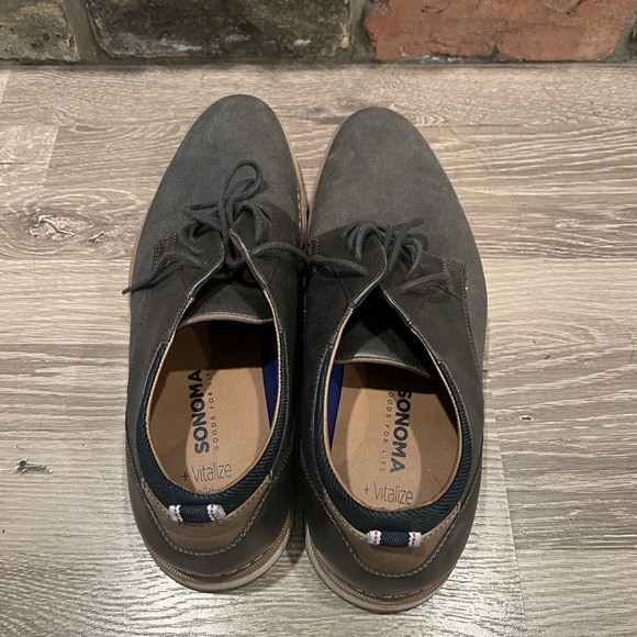 Gray Sonoma Dress Shoes - Picture 3 of 3